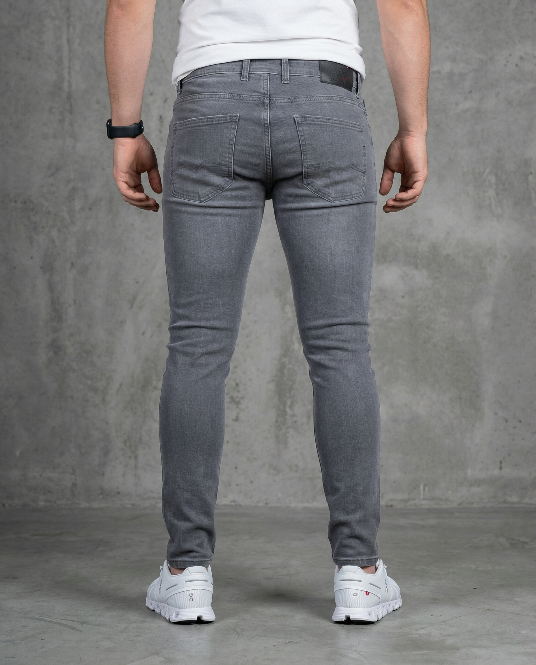 Muške farmerke sive 12629