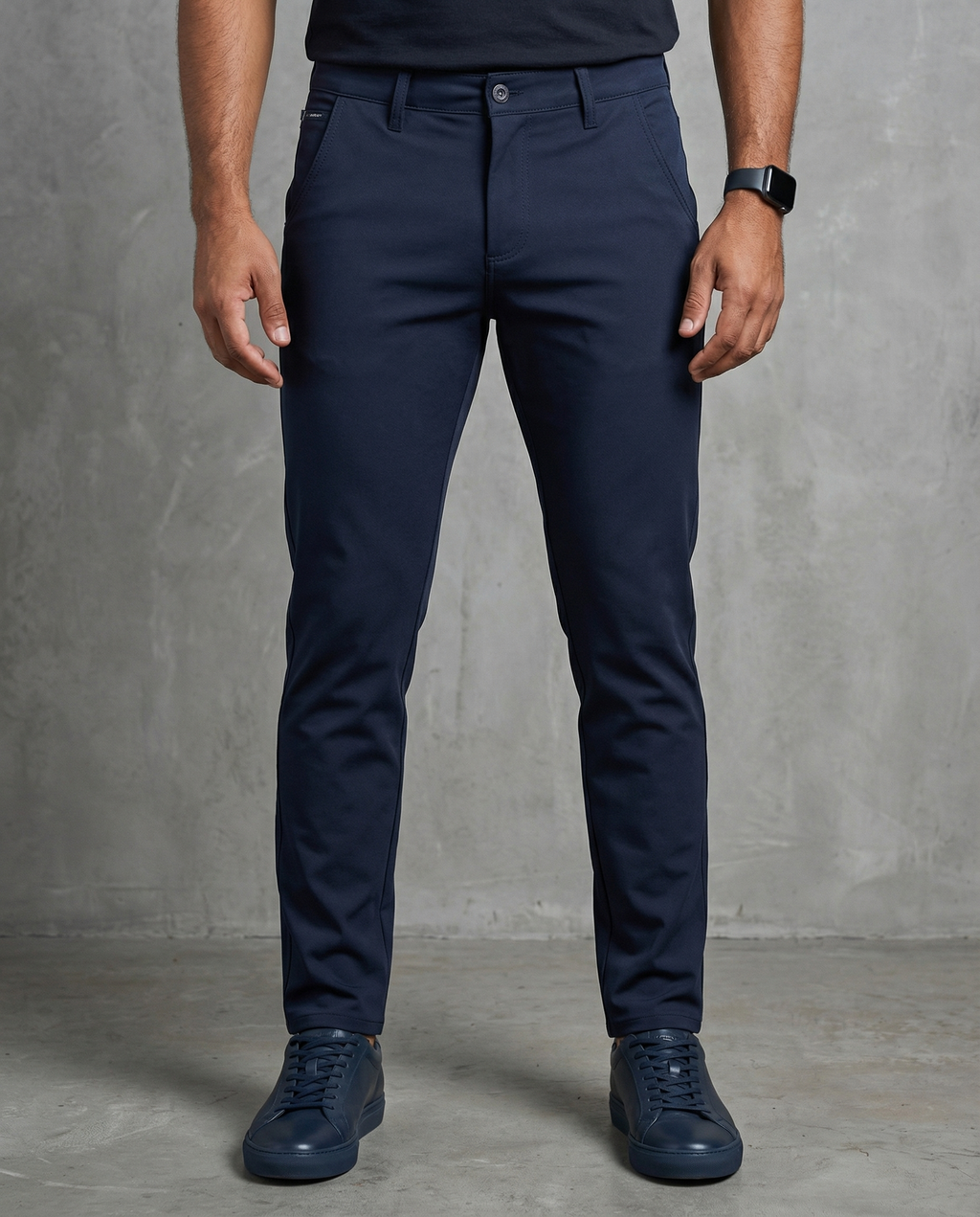 Muške chino pantalone teget 11637