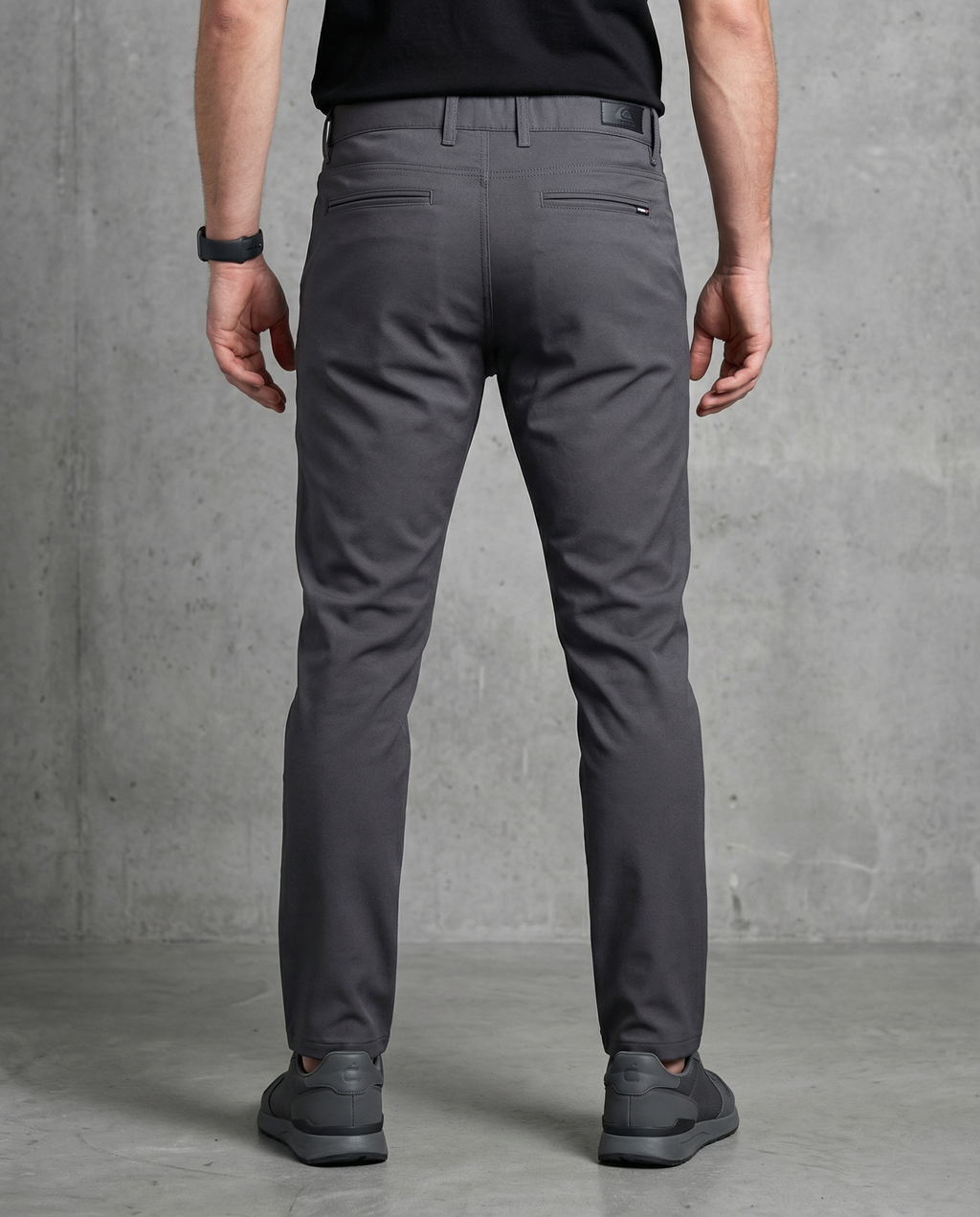 Muške chino pantalone sive 11639