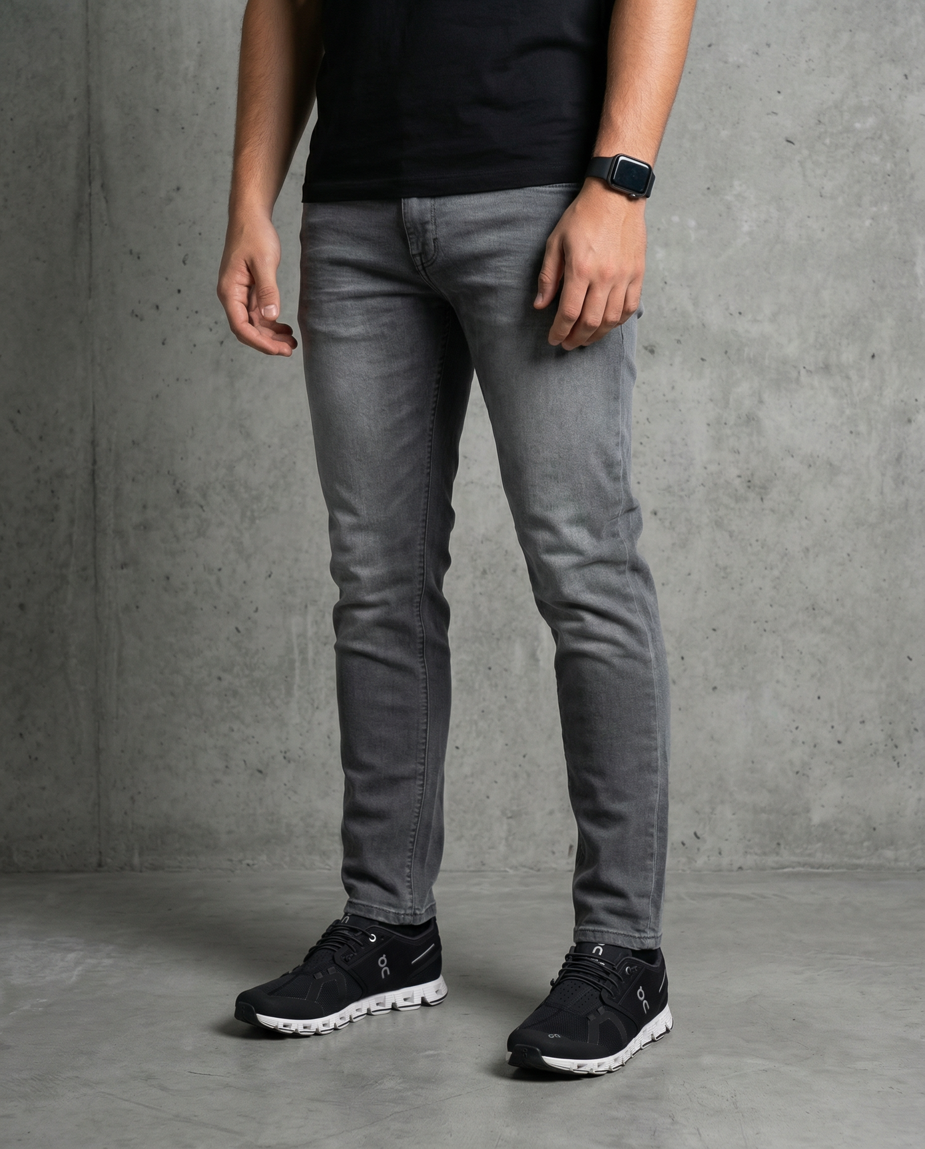 Muške farmerke sive 12605