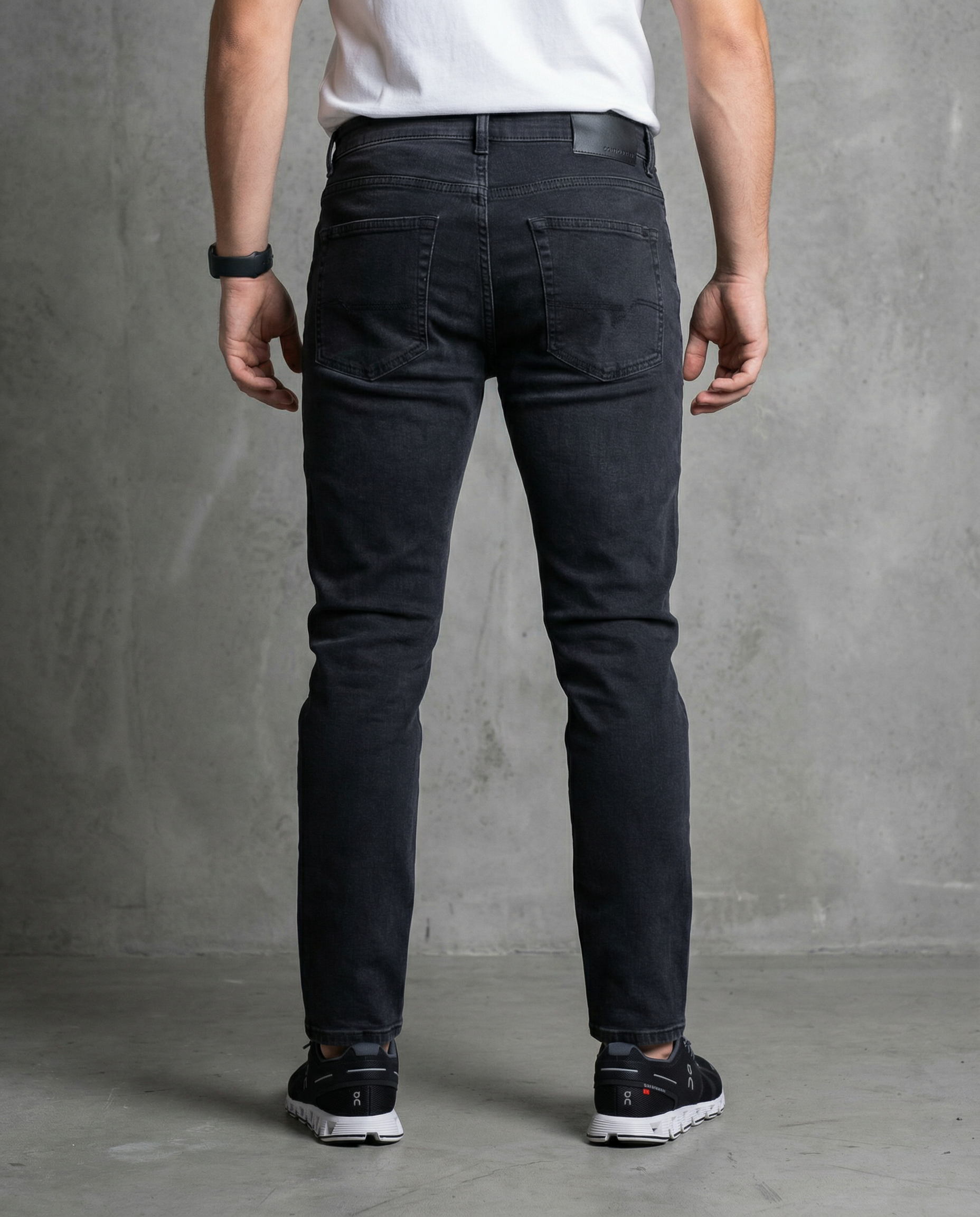 Muške farmerke crne 12579