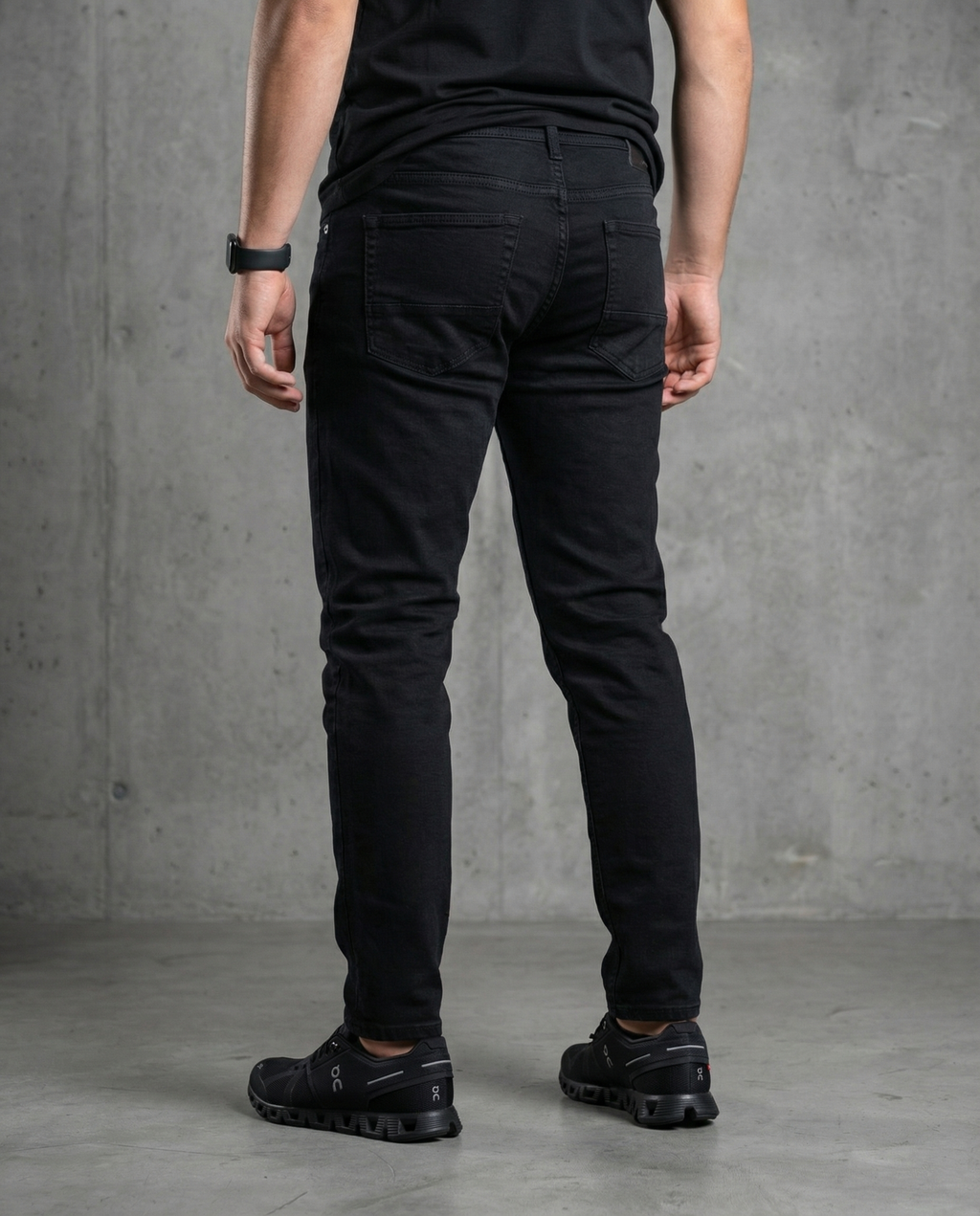 Мушке фармерке црне 12617