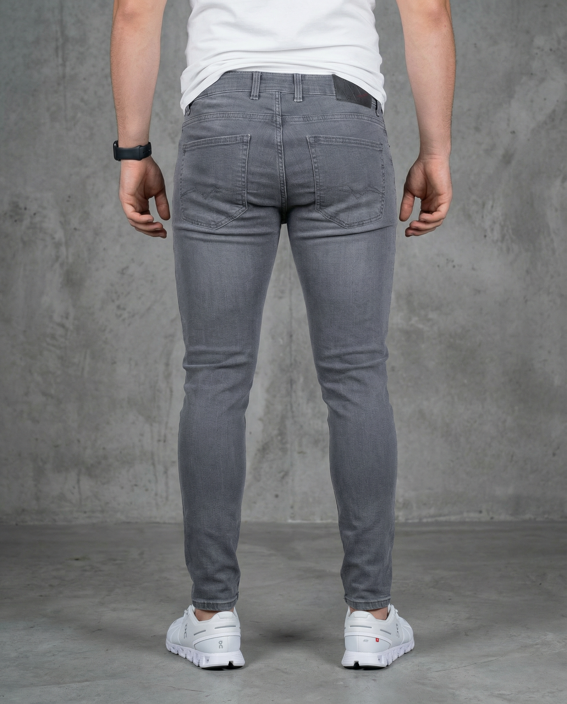 Muške farmerke sive 12629