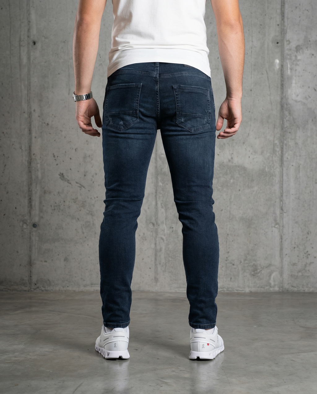 Мушке фармерке тамне 12609