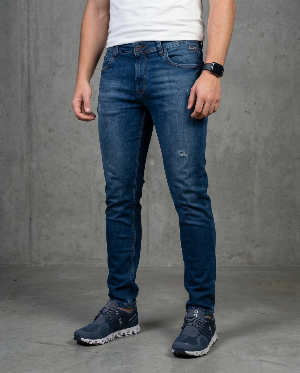 Мушке фармерке тамне 12608