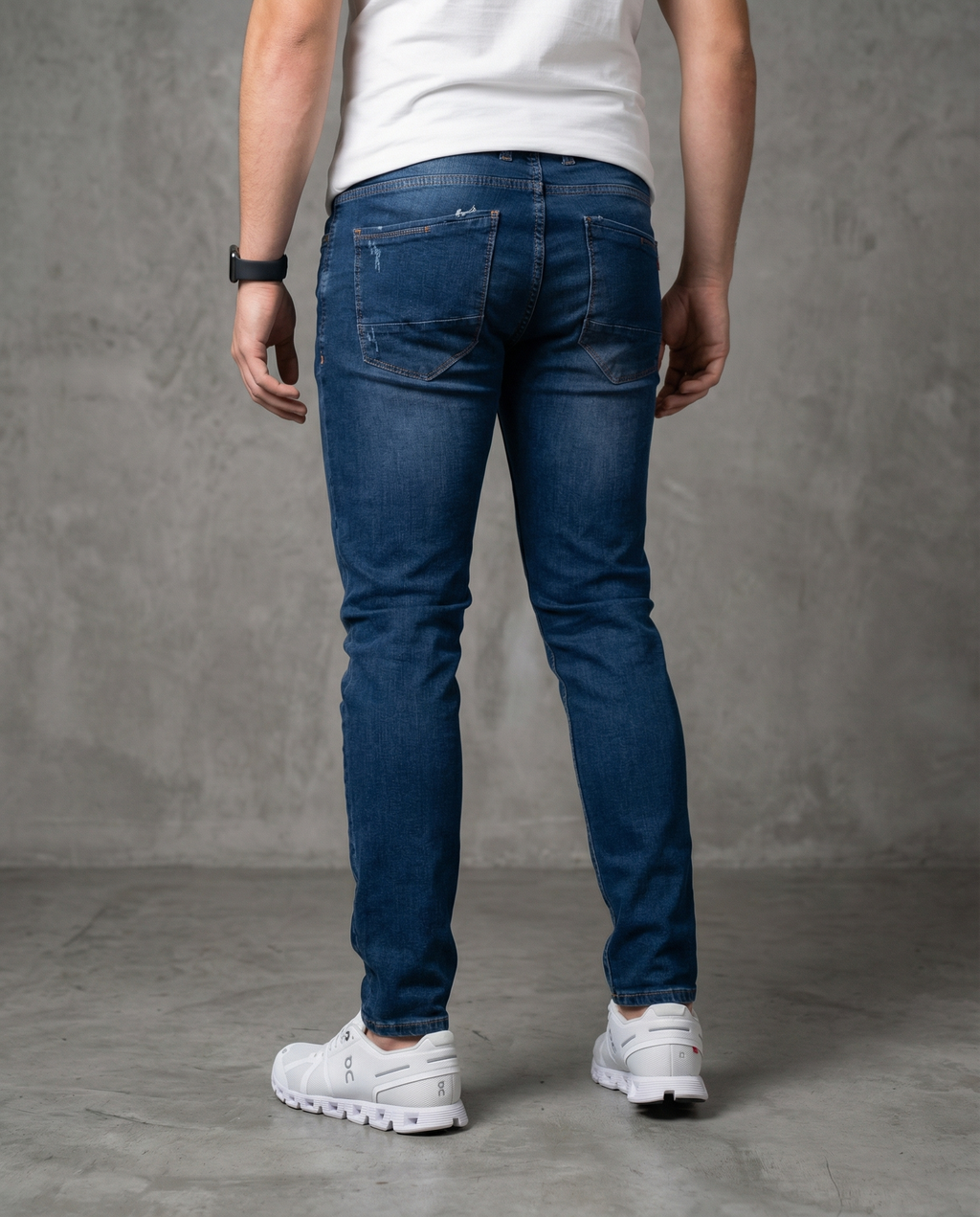 Мушке фармерке тамне 12608