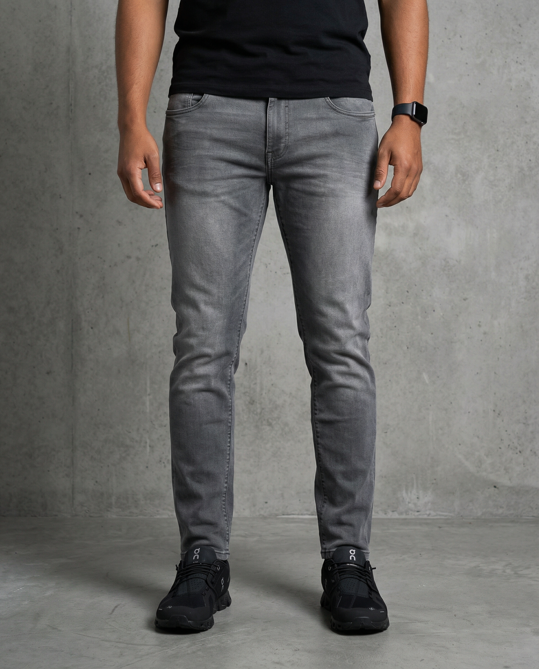 Muške farmerke sive 12605