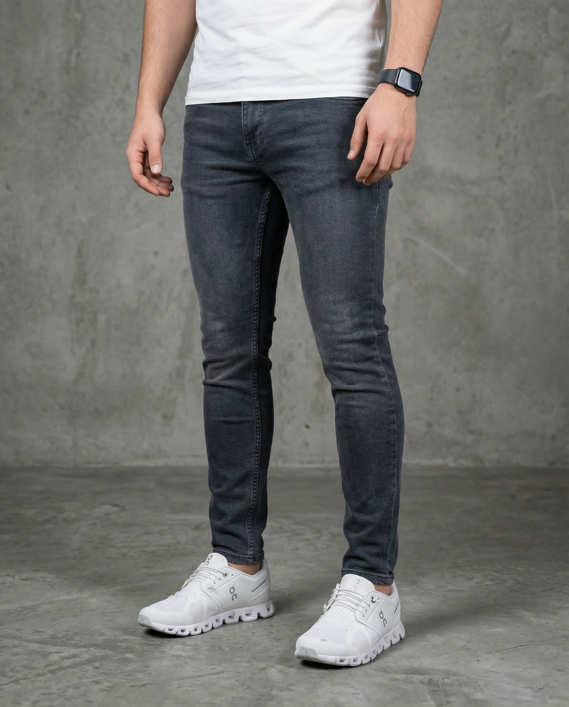 Muške farmerke sive 12630