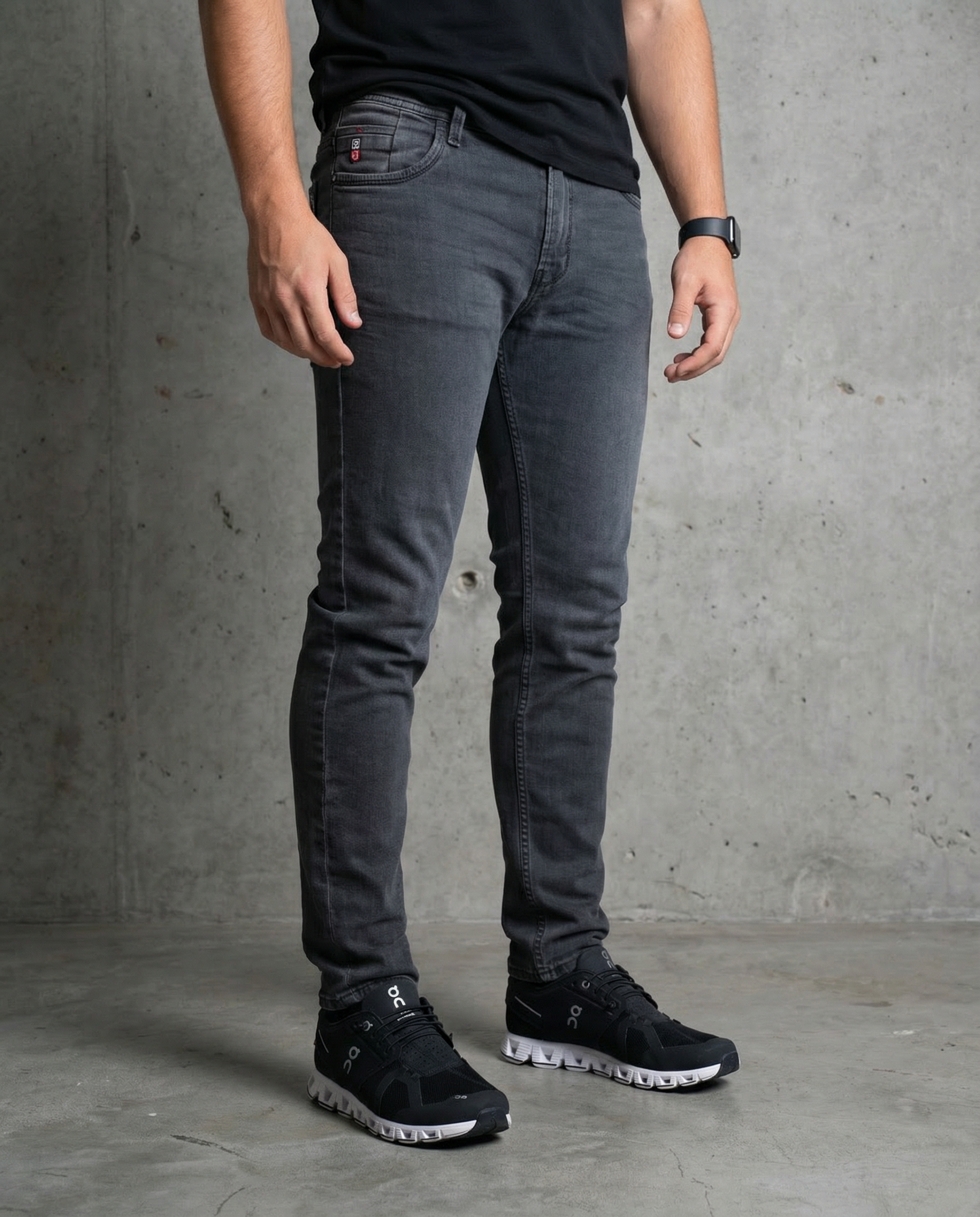 Muške farmerke sive 12586