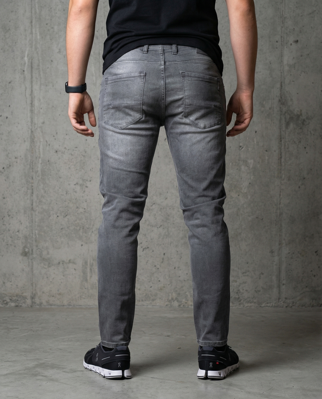 Muške farmerke sive 12605