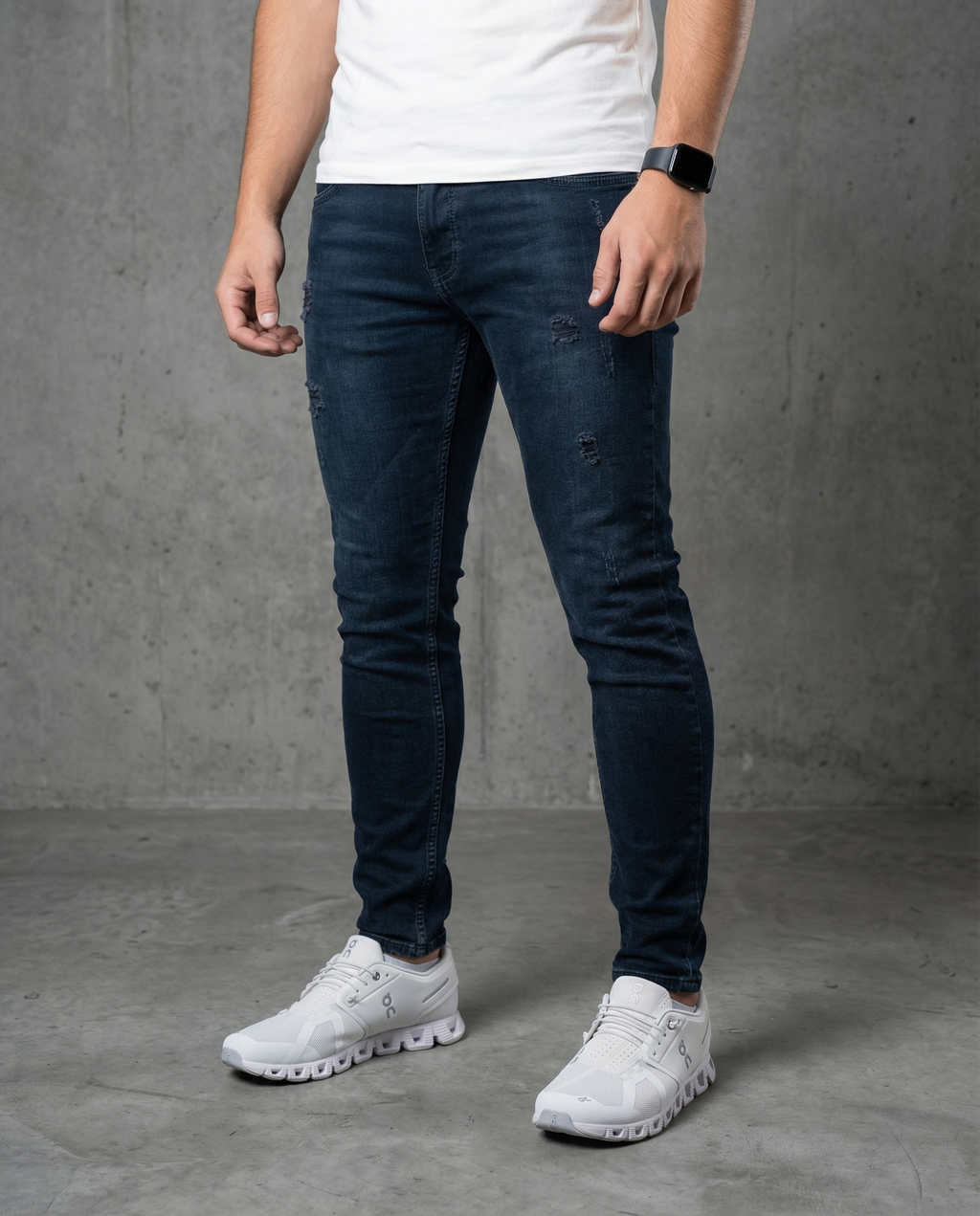 Мушке фармерке тамне 12609