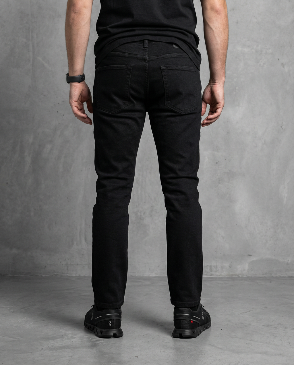 Мушке фармерке црне 12617