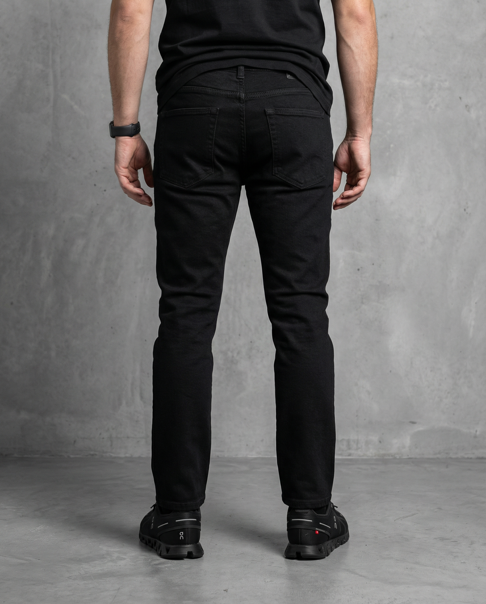 Muške farmerke crne 12617