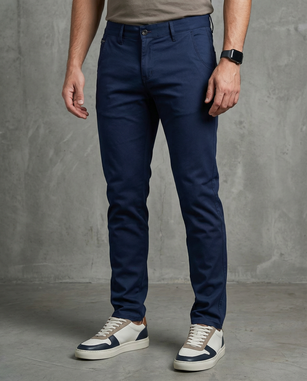 Muške chino pantalone rosa 11640