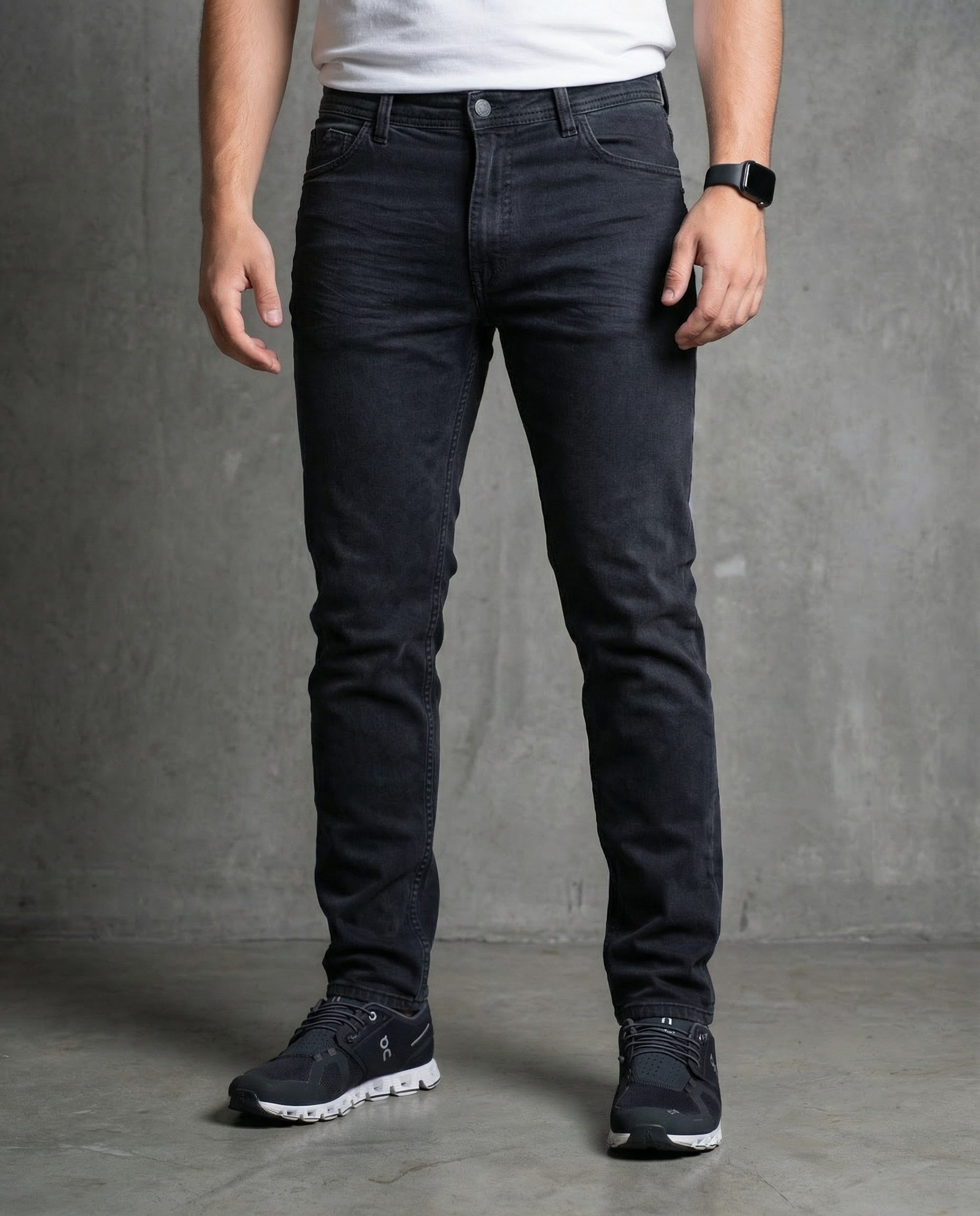 Muške farmerke crne 12579