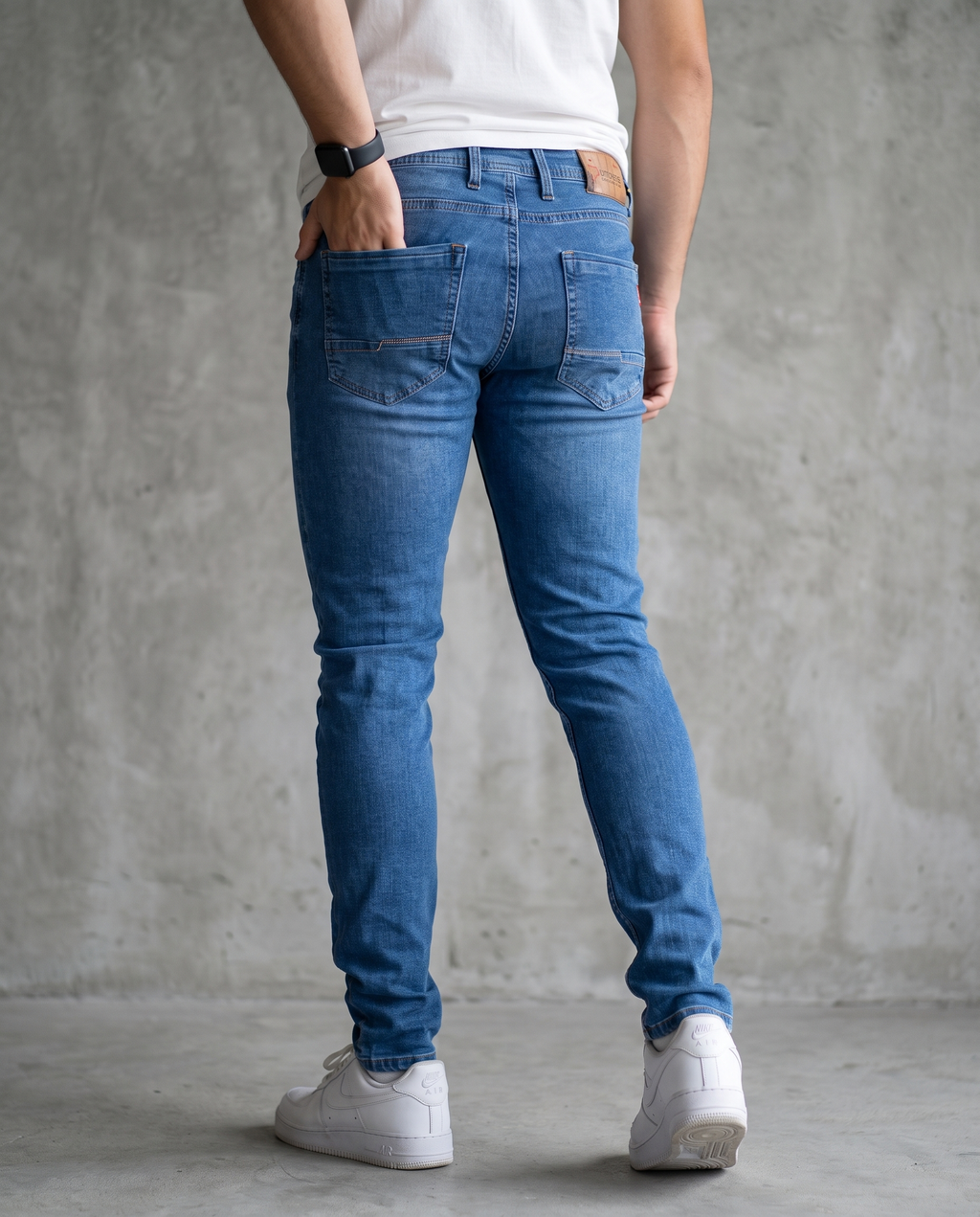 Muške farmerke svetli denim J12716