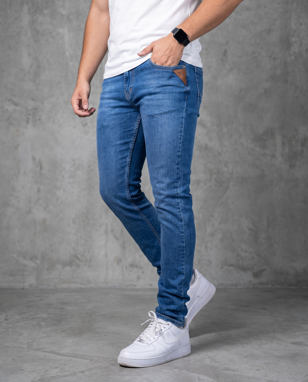 Muške farmerke svetli denim J12716