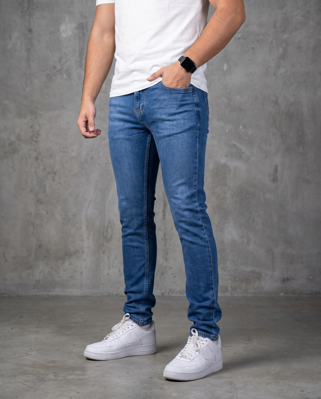Muške farmerke svetli denim J12716