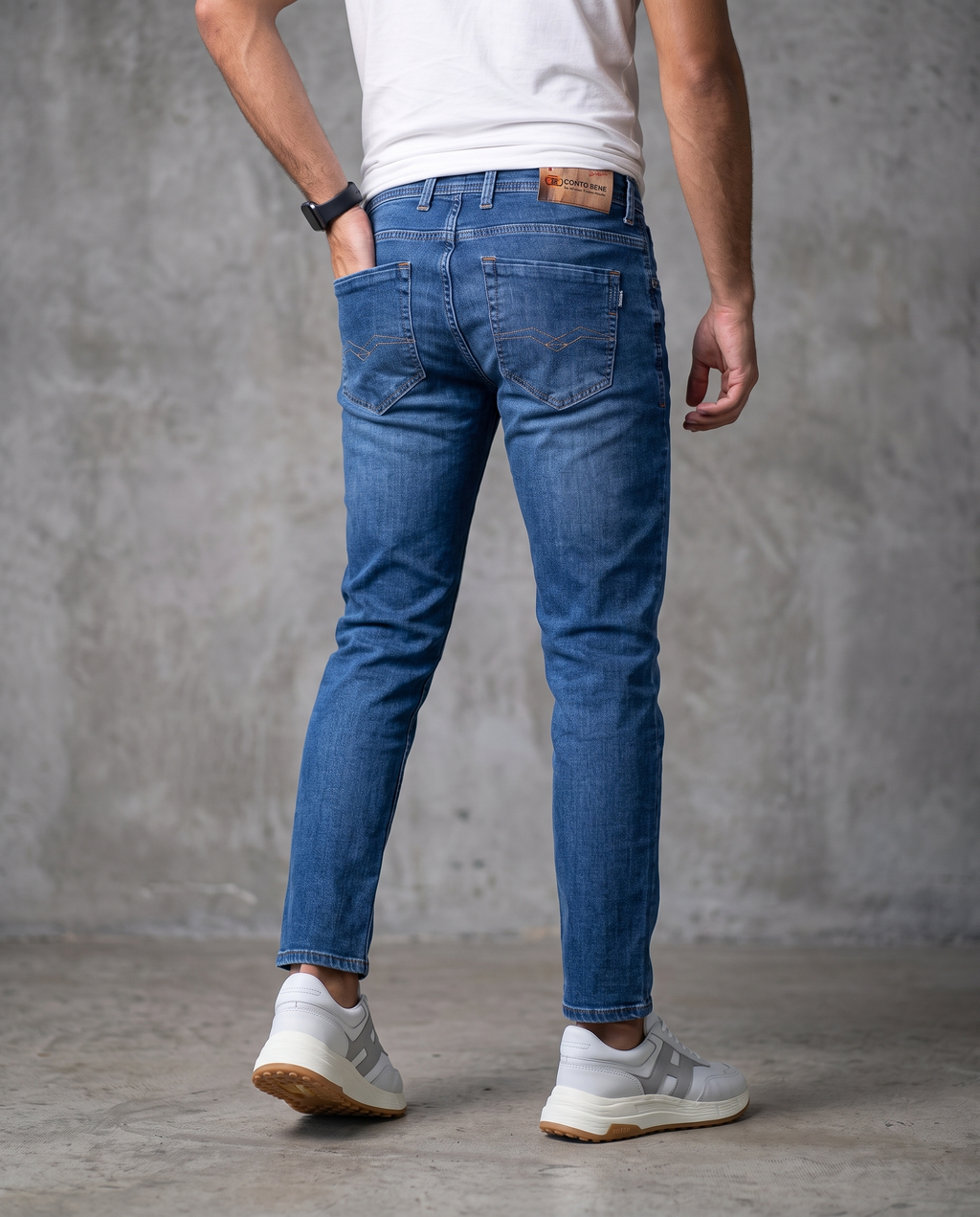 Muške farmerke denim J12735