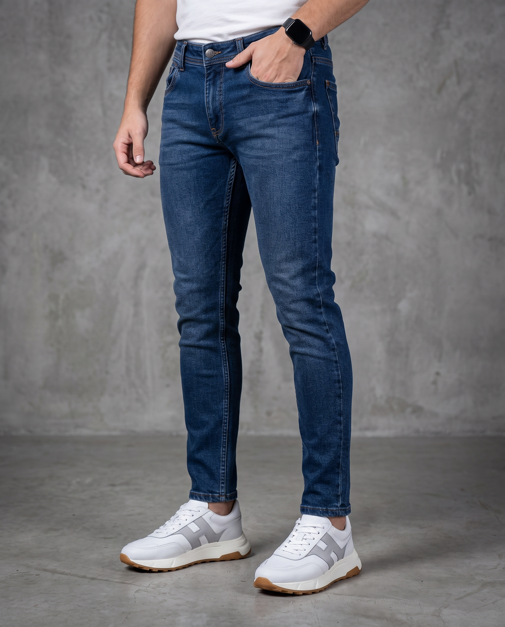 Muške farmerke denim J12746