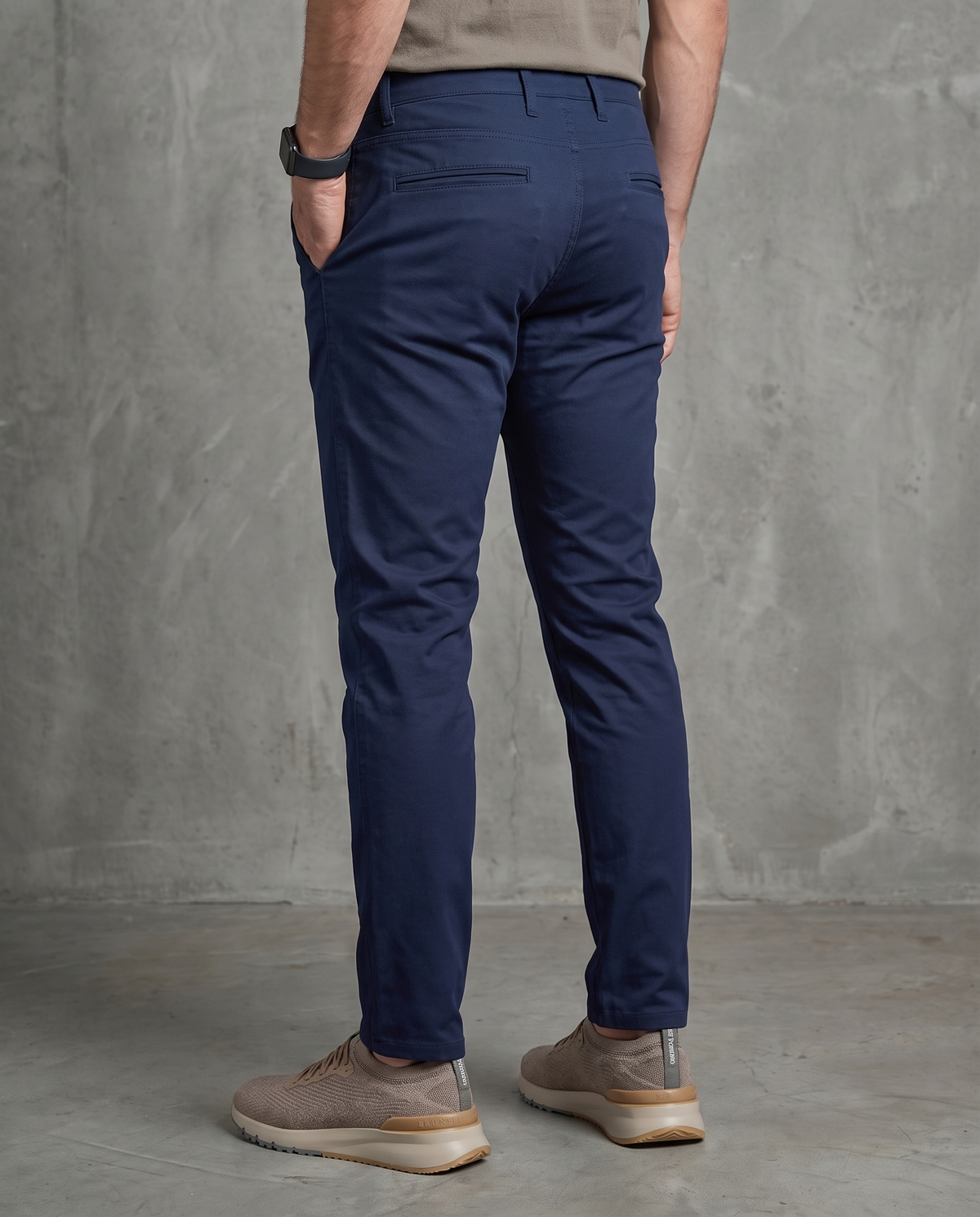 Muške chino pantalone rosa C11640