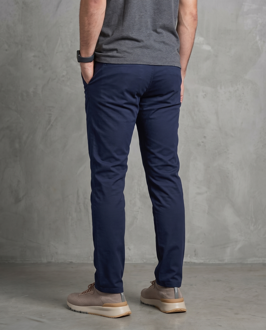 Muške chino pantalone rosa C11640